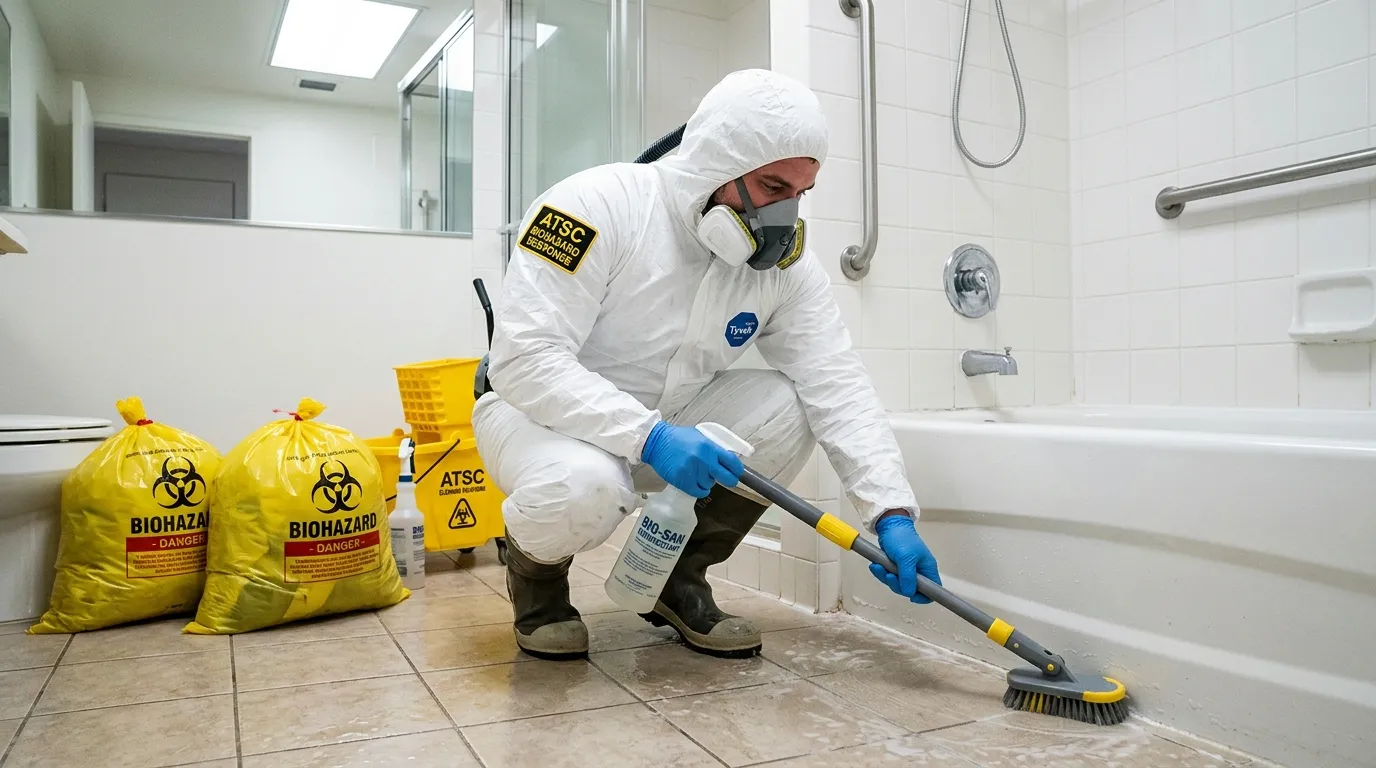 Decontamination equipment deployed for Blood Cleanup in Altoona